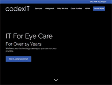 Tablet Screenshot of codextechworks.com